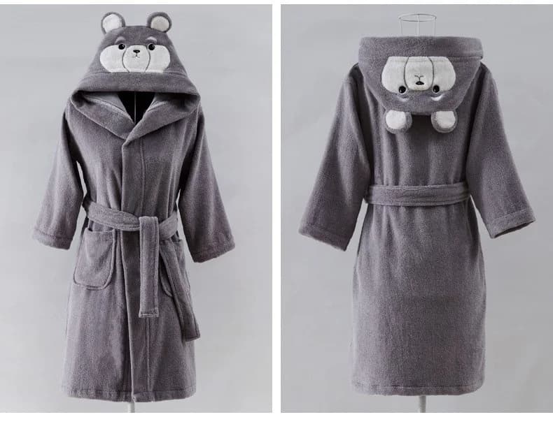 peignoir de bain bebe