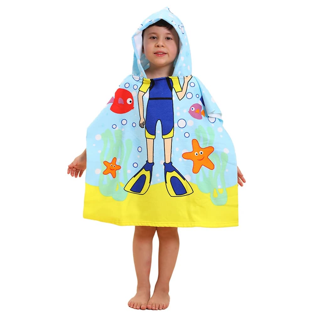 peignoir de bain bébé fille