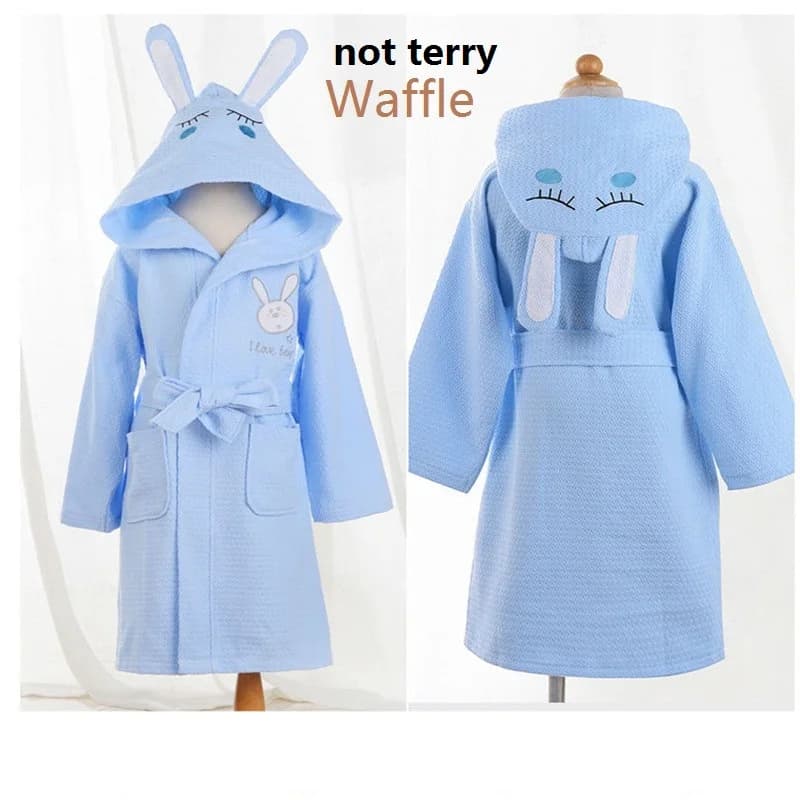 peignoir bebe brode